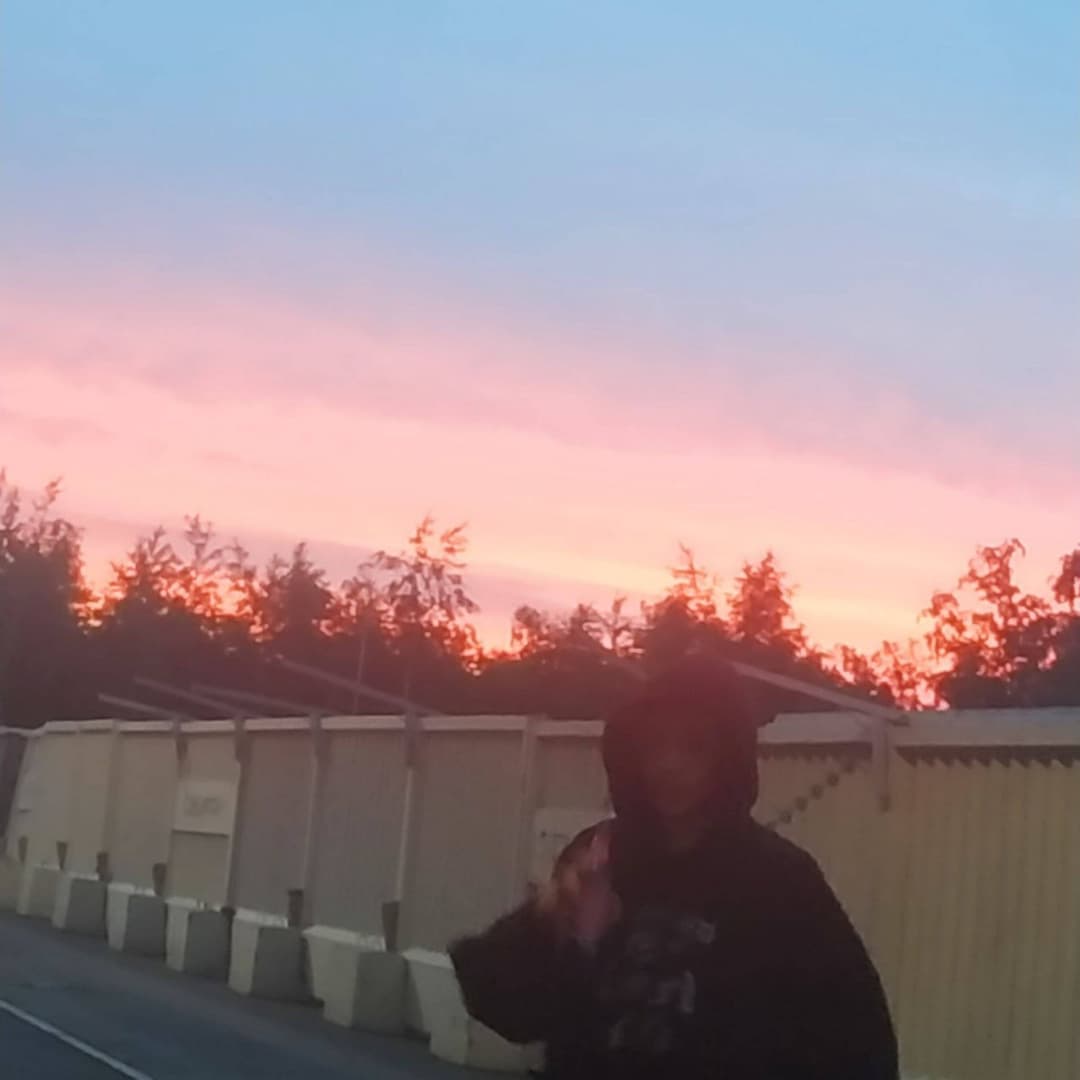 Под дождём