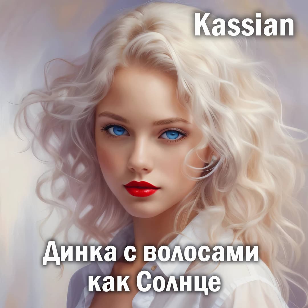 Динка с волосами как Солнце