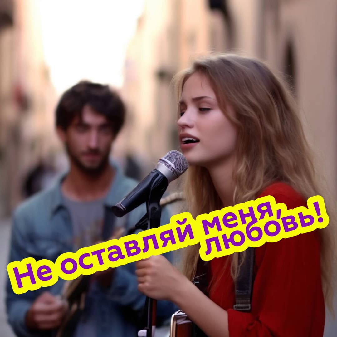 Не оставляй меня любовь!