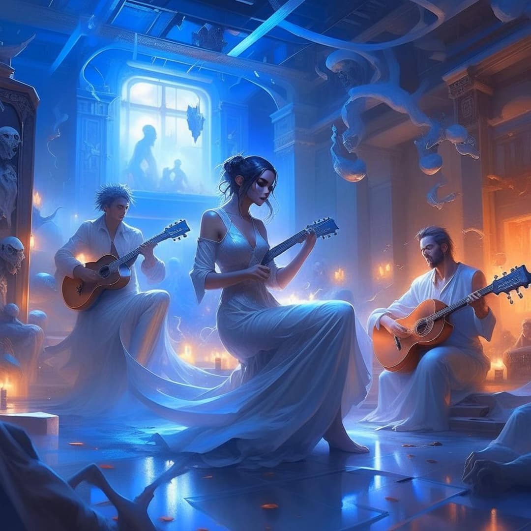 Dance with musical ghosts
