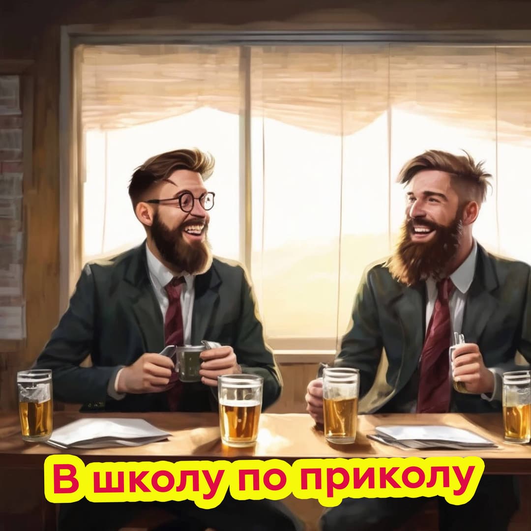 В школу по приколу