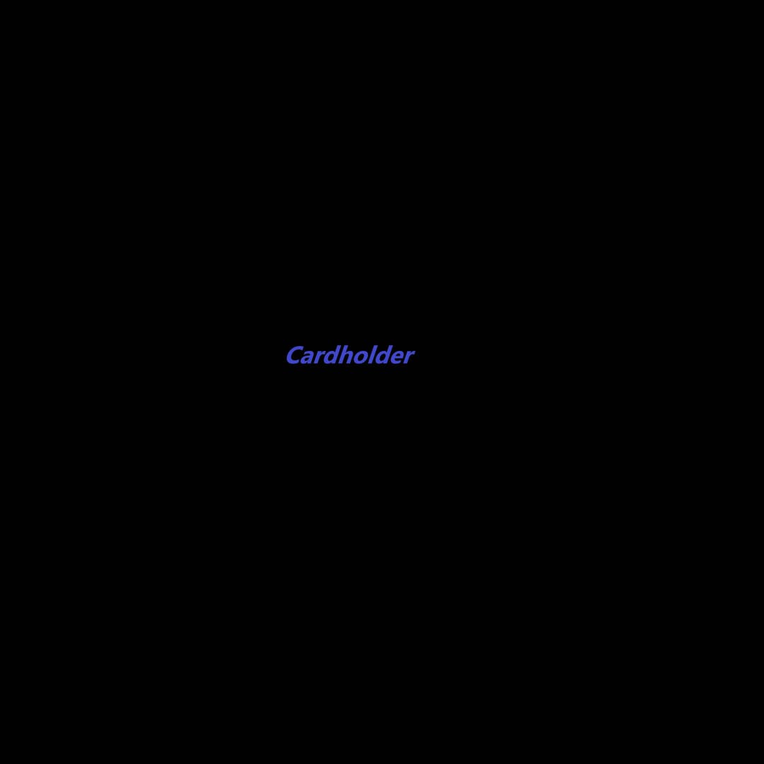 Cardholder